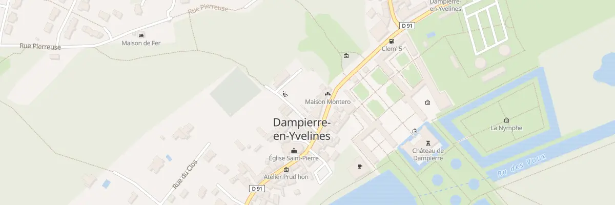 Plan du 5 Grande Rue à Dampierre-en-Yvelines