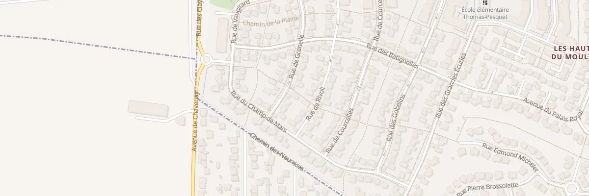 Plan du 18 Rue de Grenelle à Villepreux