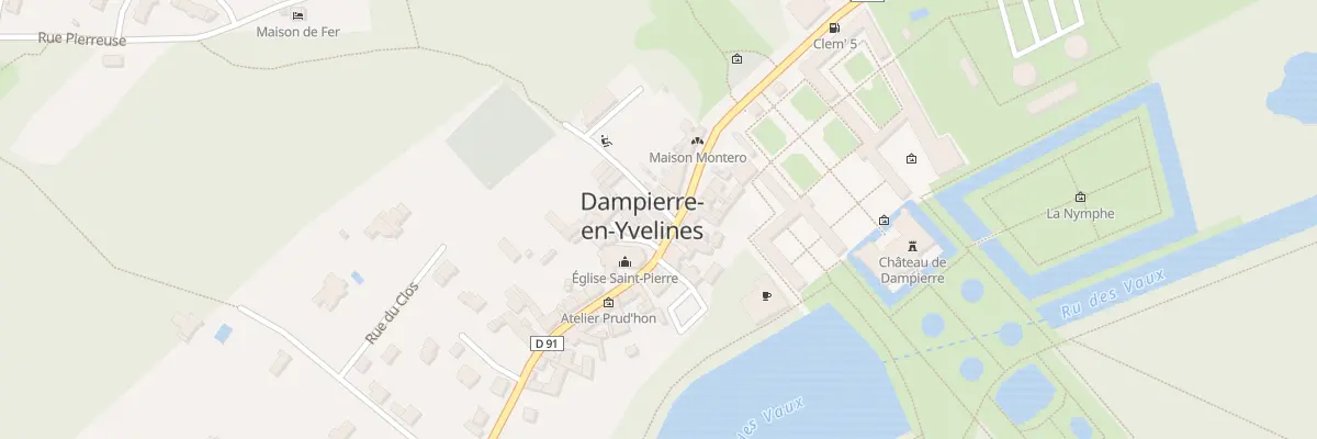 Plan du 2B Rue de la Grand’Vigne à Dampierre-en-Yvelines