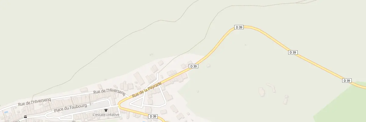 Plan du 15 Rue de la Peyrade à Najac