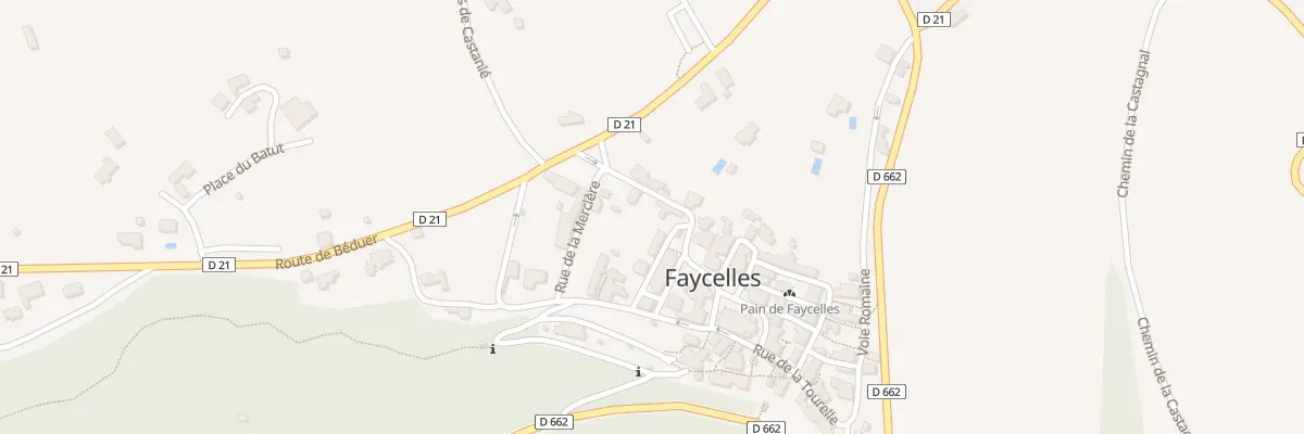 Plan du 5067 Le Bourg à Faycelles