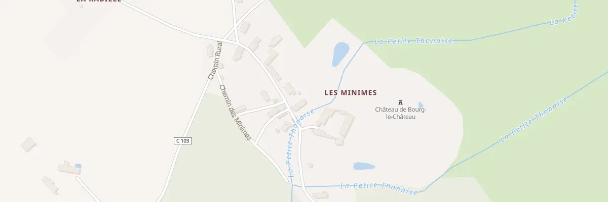 Plan du 5054 Les Minimes à Bommiers