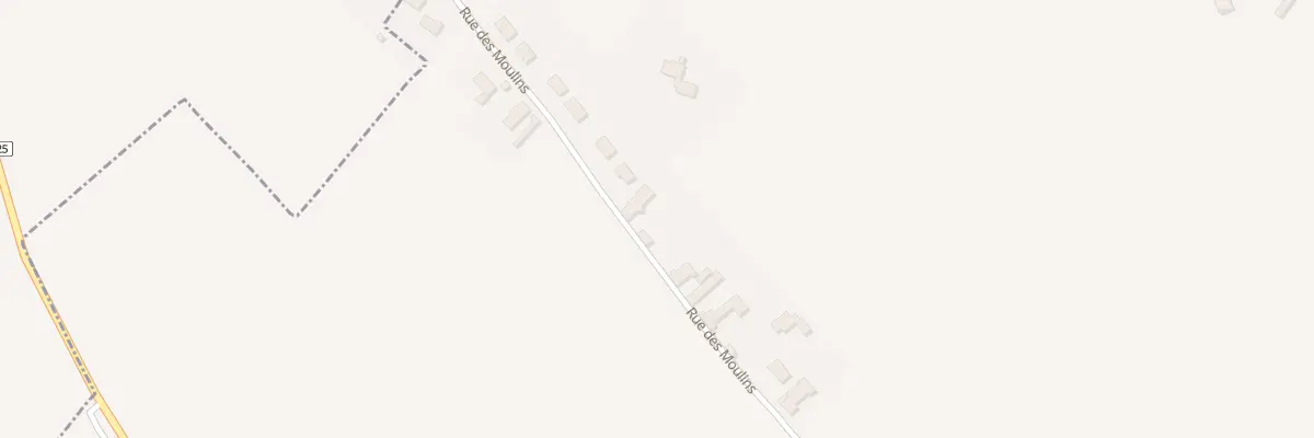 Plan du 517 Rue des Moulins à Autingues