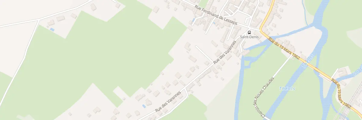 Plan du 89 Rue des Varennes à Issoudun