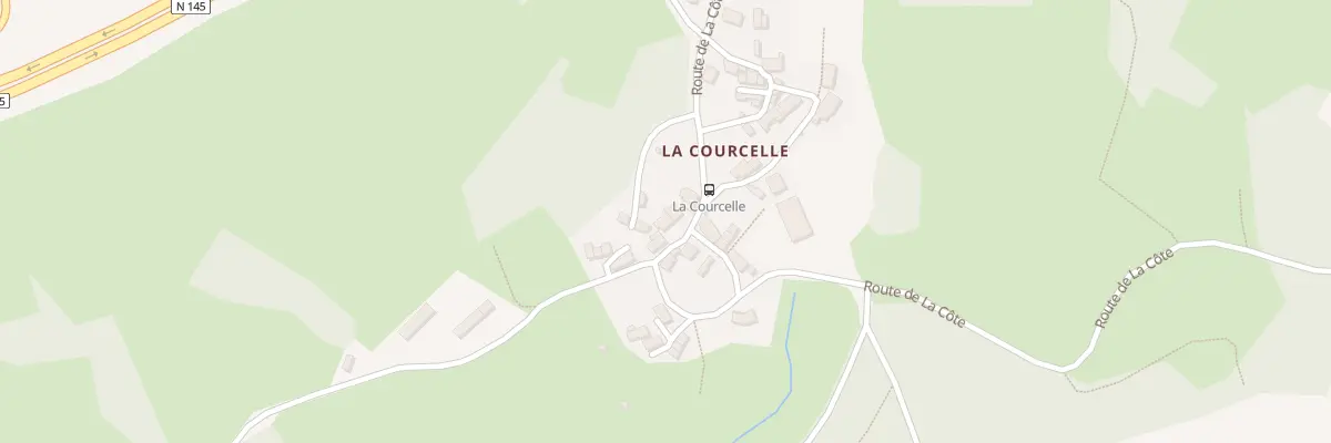 Plan du 16 La Courcelle à Ajain
