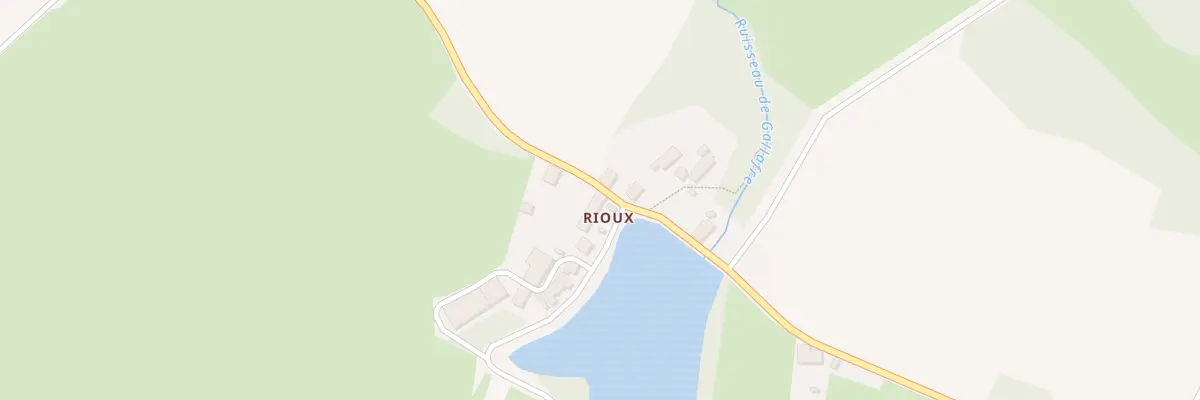 Plan du 7 Rioux à Roches