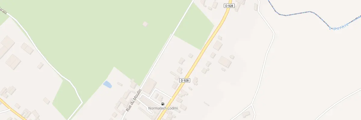 Plan du 61B Rte Nationale au Boisle