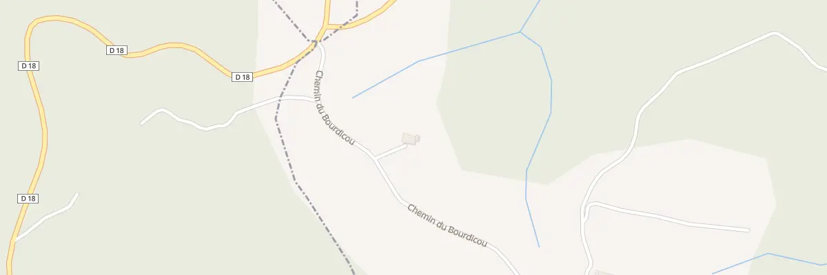 Plan du 7 Bourdicou à Corbières