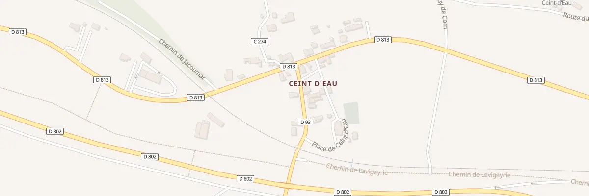 Plan du 56 Rte de Ceint d’eau à Figeac