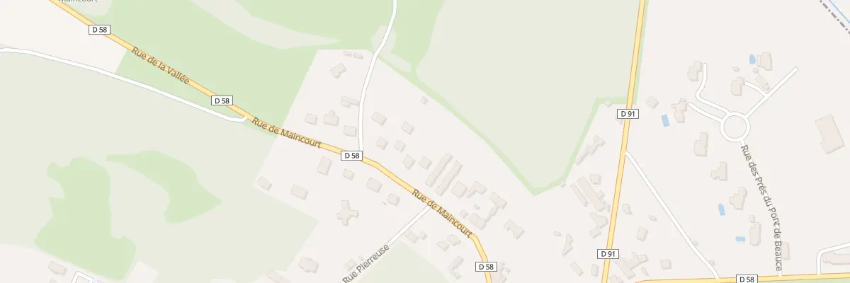 Plan du 21 Rue de Maincourt à Dampierre-en-Yvelines