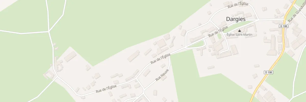 Plan du 31 Rue de l’Eglise à Dargies
