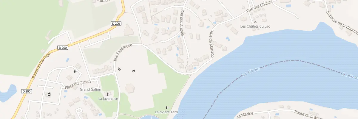 Plan du 8 Rue des Aulnes à Rivières