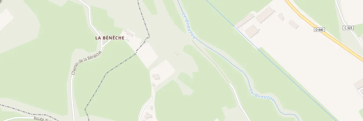 Plan du 300 Imp des Pics Verts à Camburat