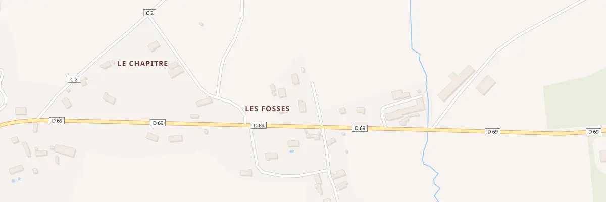 Plan du 5598 Les Fosses à Saint-Chartier