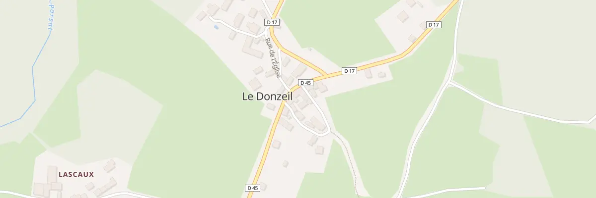 Plan du 15 Rue Principale au Donzeil