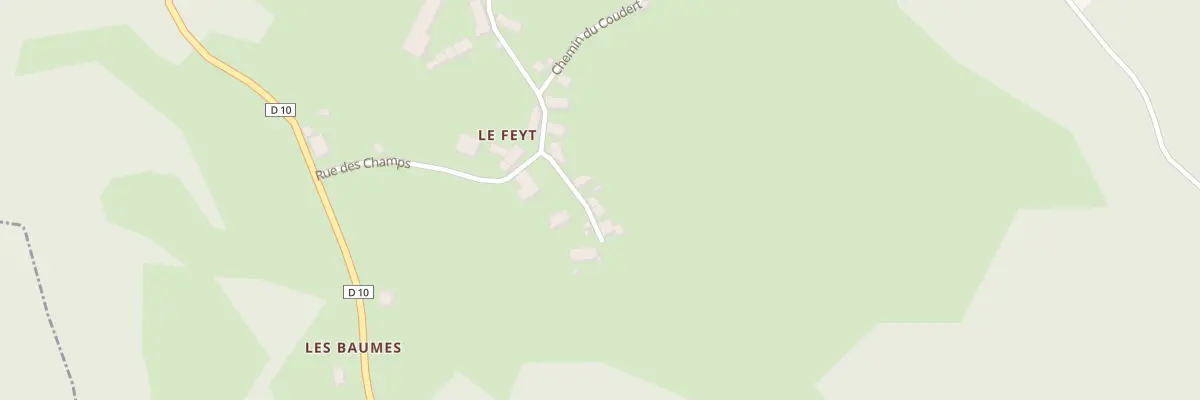 Plan du 5 Imp de la Fontaine à Champagnac-la-Noaille