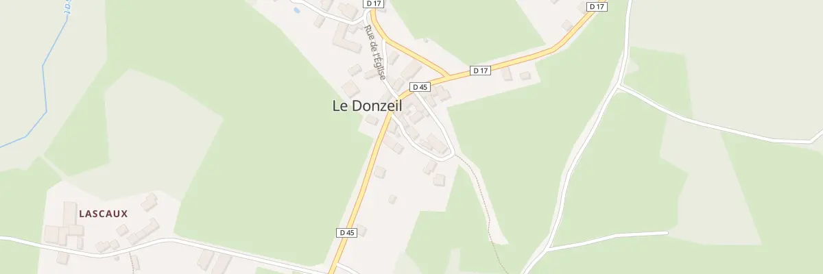 Plan du 5 Rue du Cerisou au Donzeil