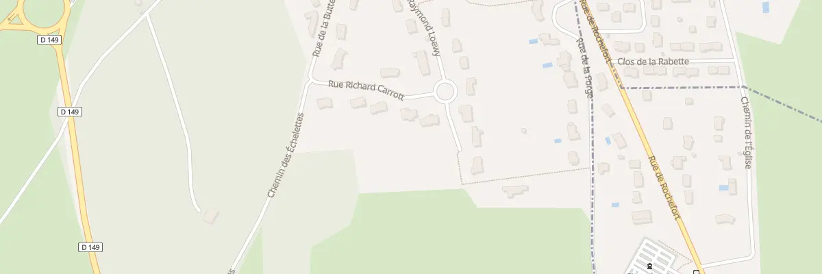 Plan du 11 Rue Richard Carrott à Rochefort-en-Yvelines