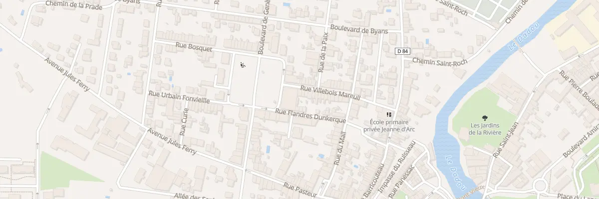 Plan du 4 Rue Villebois Mareuil à Graulhet