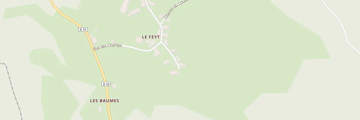 Plan du 7 Imp de la Fontaine à Champagnac-la-Noaille