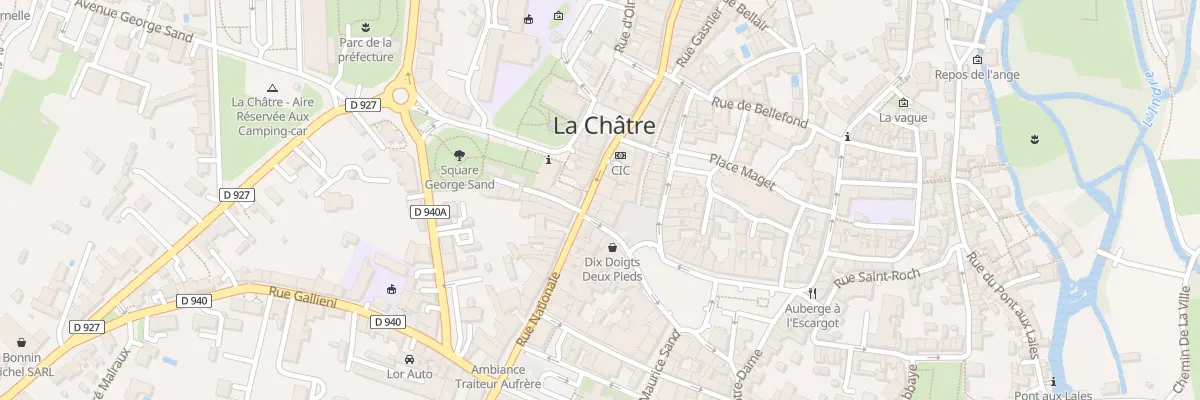 Plan du 143 Rue Nationale à La Châtre