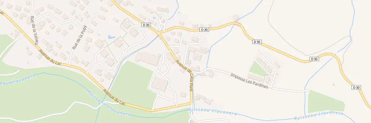 Plan du 11 Av de Casa Pont à Osséja
