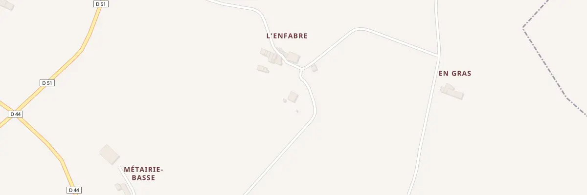 Plan du 5040 L’Enfabre à Poudis