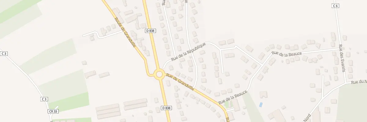 Plan du 9B Rue de la République à Pussay