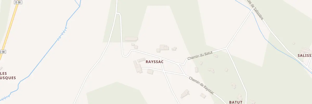 Plan du 5086 Rayssac à Noailles