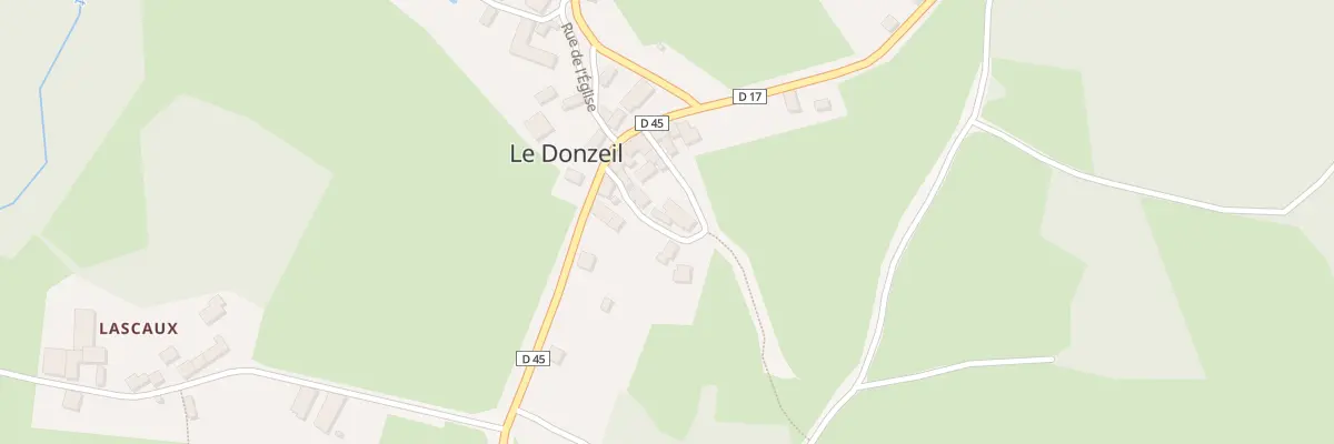 Plan du 7 Rue du Cerisou au Donzeil