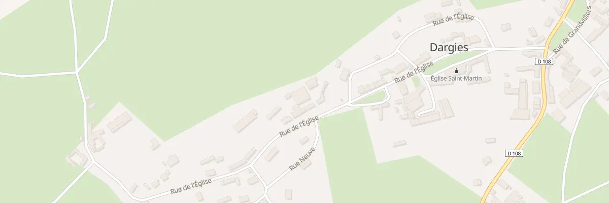 Plan du 29 Rue de l’Eglise à Dargies