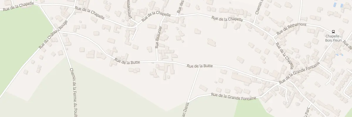 Plan du 341 Rue de la Butte à Orgeval