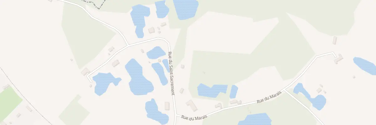 Plan du 590 Rue St Sacrement à Bouin-Plumoison
