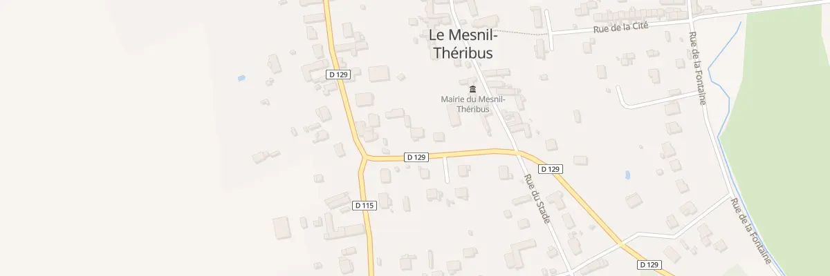 Plan du 8 Rue Mary Cassatt au Mesnil-Théribus