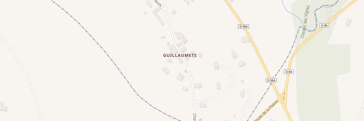 Plan du 285 Che des Guillaumets à Labessière-Candeil