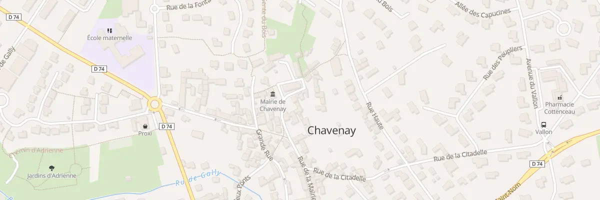 Plan du 7 Pl de l’Eglise à Chavenay