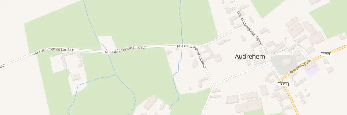Plan du 177 Rue de la Ferme Lardeur à Audrehem