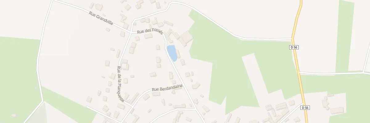 Plan du 12 Rue des Fossés à Cempuis