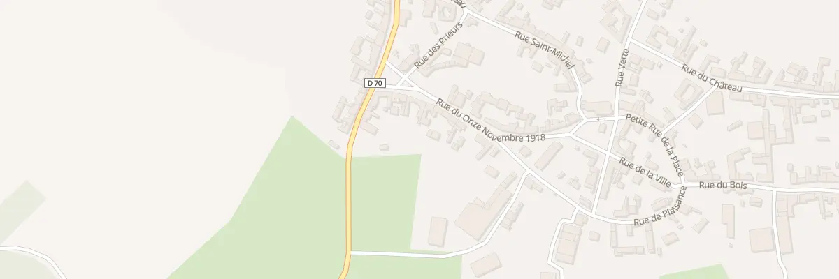 Plan du 15 Rue du Onze Novembre 1918 à Quesnoy-sur-Airaines