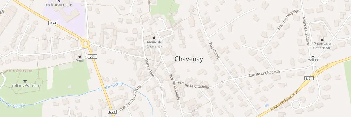 Plan du 5B Rue de la Mairie à Chavenay