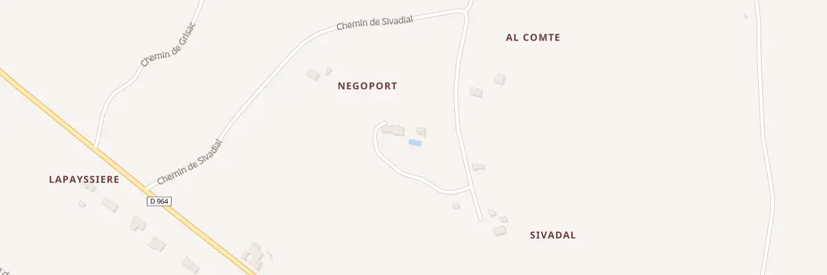 Plan du 5206 Negoport à Labessière-Candeil