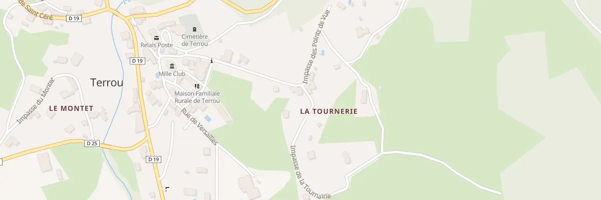 Plan du 5121F Rue de la Tournairie Basse à Terrou