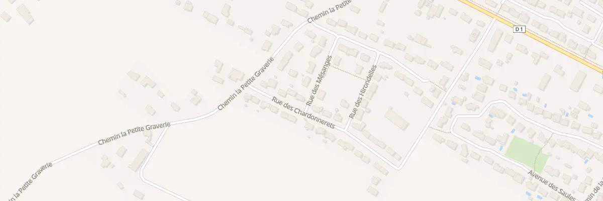Plan du 9 Rue des Chardonnerets à Revel