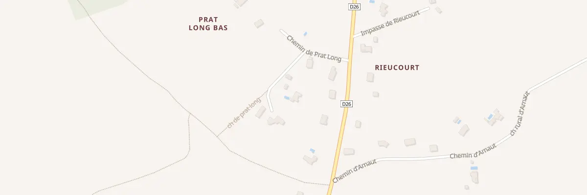 Plan du 5261 Prat Long Bas à Labessière-Candeil