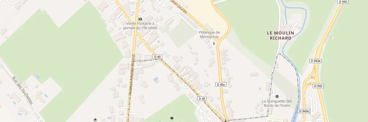 Plan du 68 Rue Jean Pacton à Montgivray