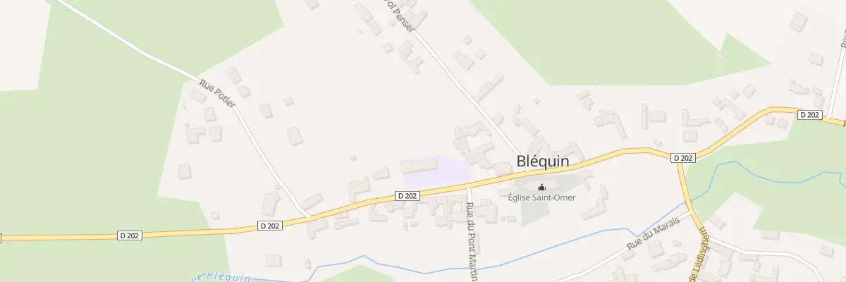 Plan du 1 Rue des Folles Pensees à Bléquin