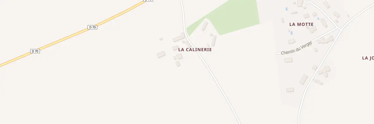 Plan du 6 La Calinerie à Condé