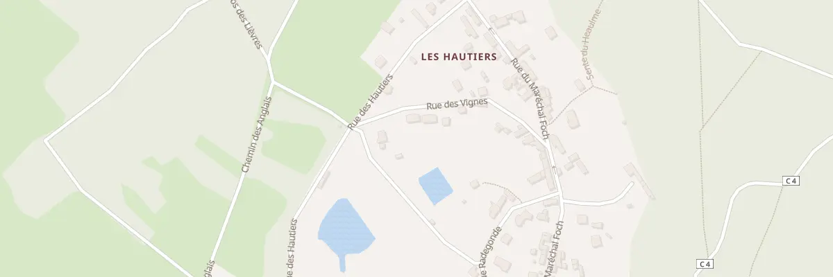 Plan du 7T Rue des Vignes à Marines