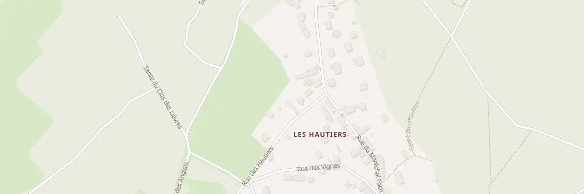 Plan du 39 Rue des Hautiers à Marines
