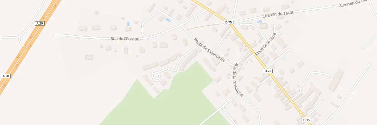 Plan du 9 Res Saint Ladre à Massay